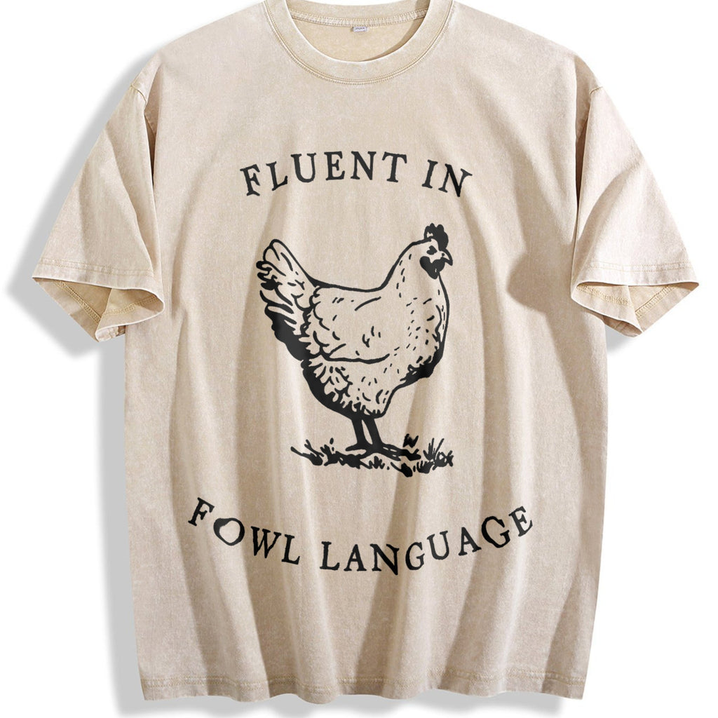 Chicken Vintage Washed T-Shirt product image 1