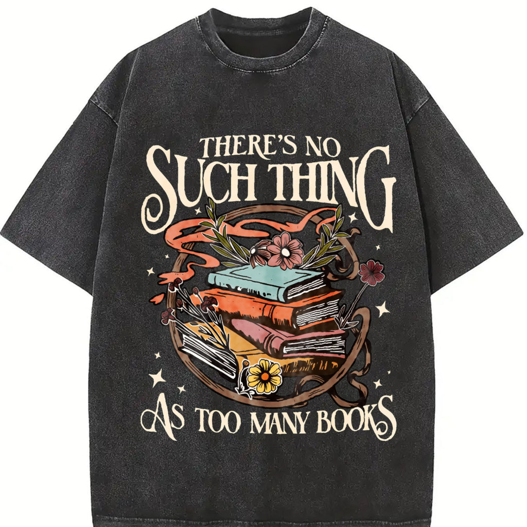 Book Letter Such Thing Vintage Washed T-Shirt product image 2
