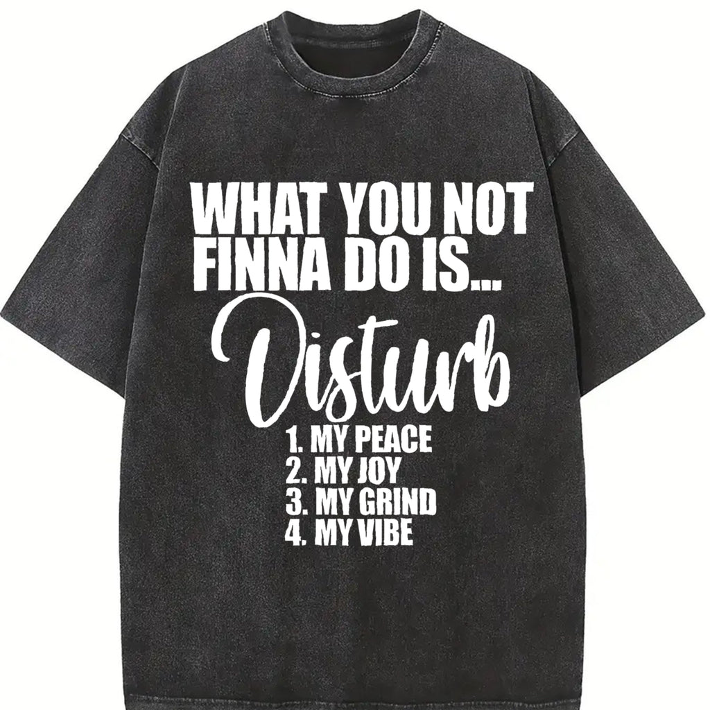 One 100 Percent Front With Bold Statement Vintage Washed product image 2