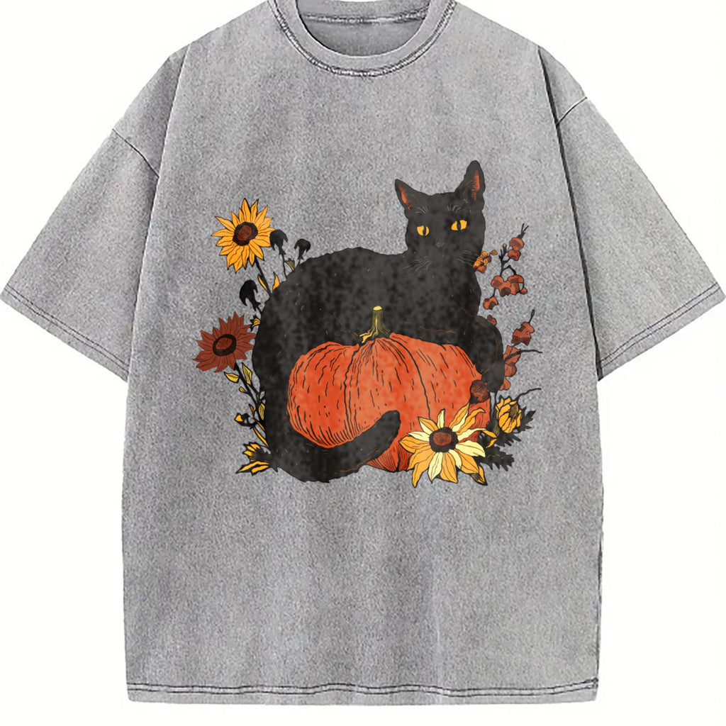 Halloween Holiday Summer Animal Cat Floral Pumpkin Vintage product image 5