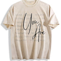 Inspirational Quote 'you Are Loved & Valued' Vintage Washed product image 1