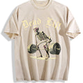 Dead Lift Skeleton Gym Vintage Washed T-Shirt product image 1