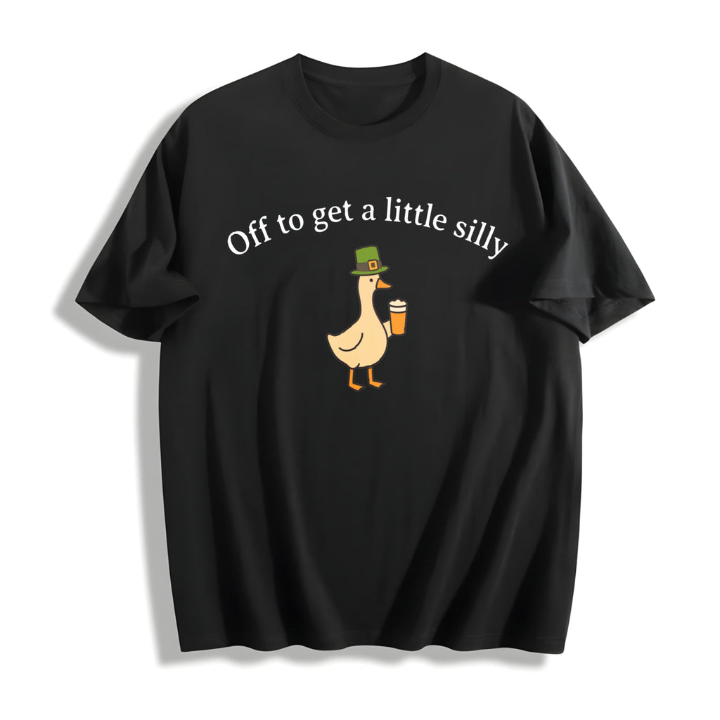 Off To Get A Little Silly Cotton T-Shirt product image 1