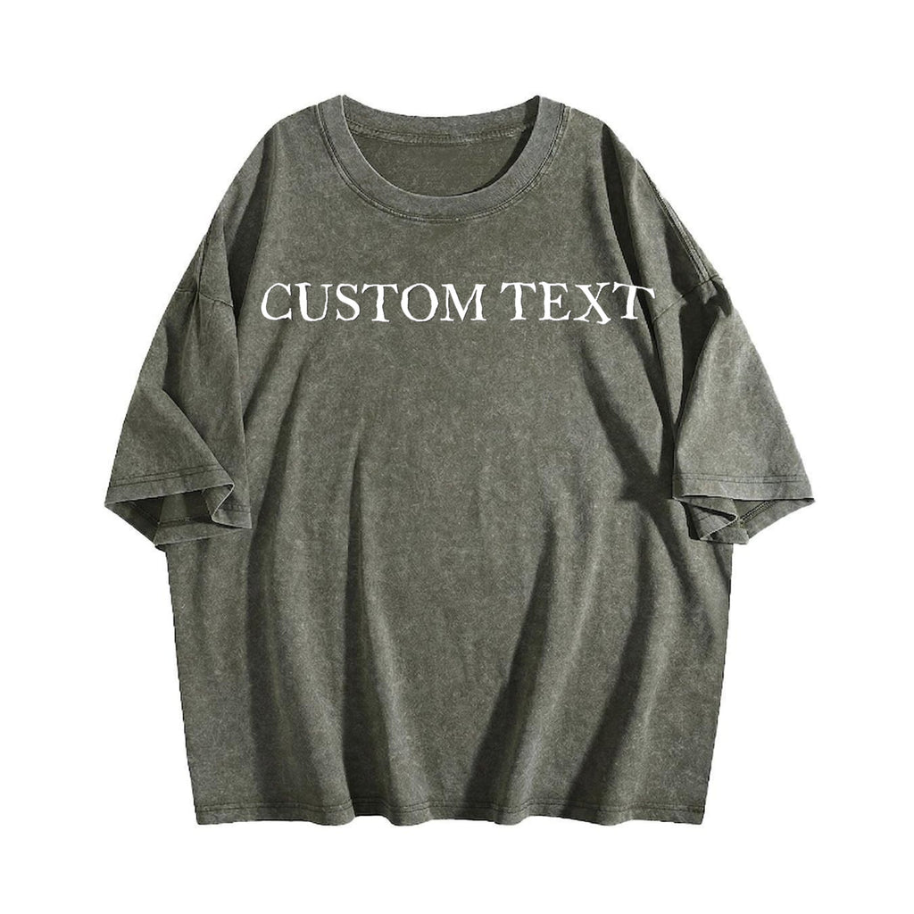 Text Vintage Washed T-Shirt product image 4