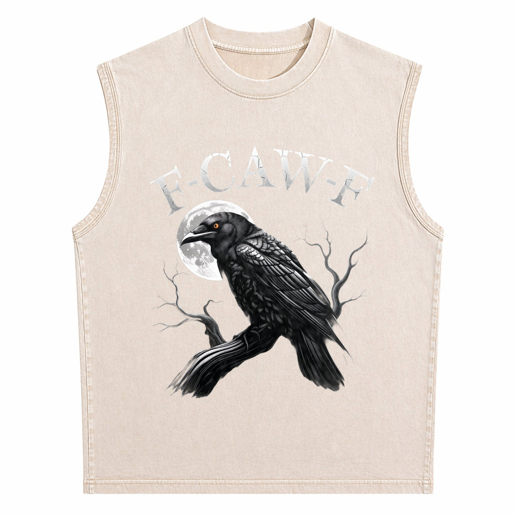 Black Crow Men's Washed Tank Top