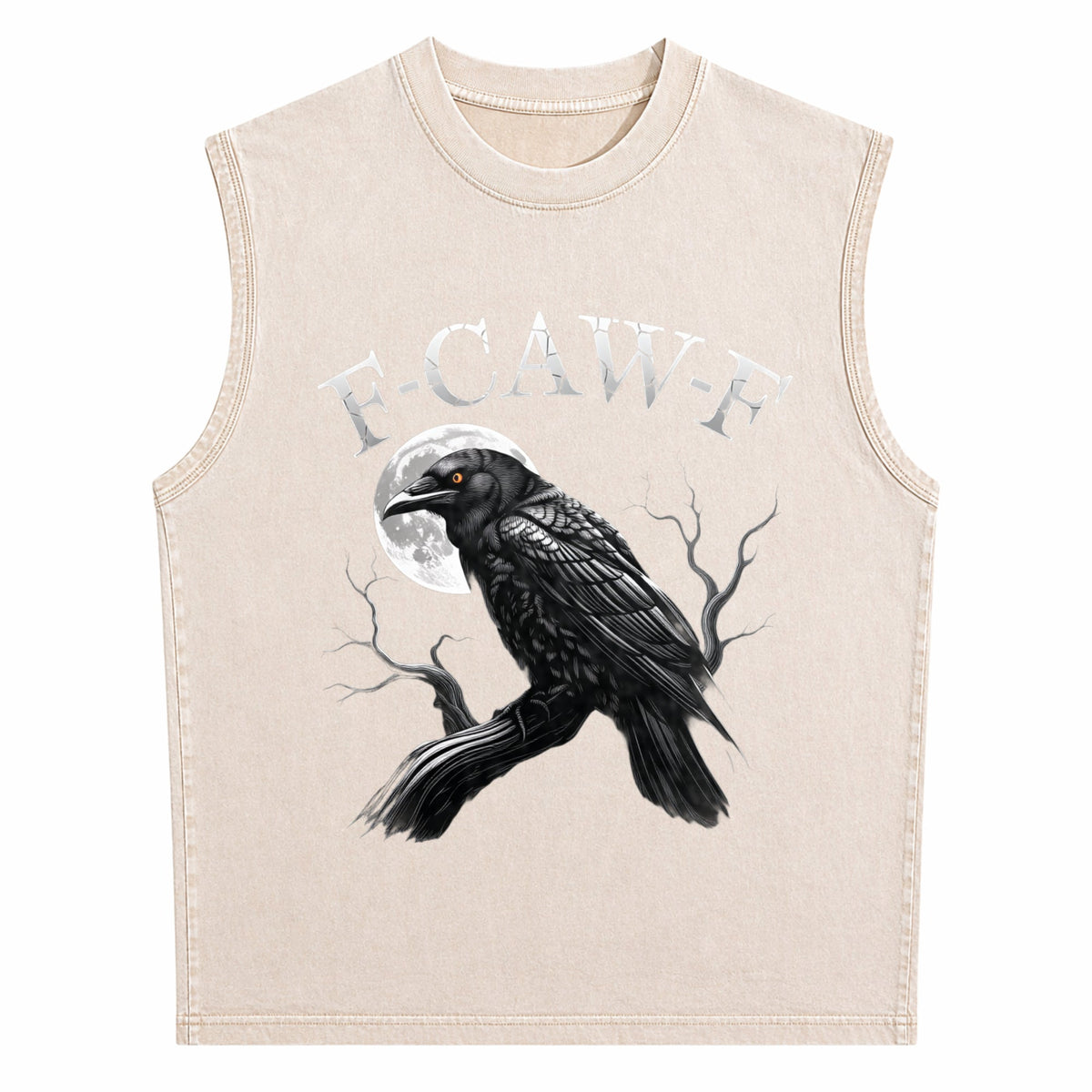 Black Crow Men's Washed Tank Top