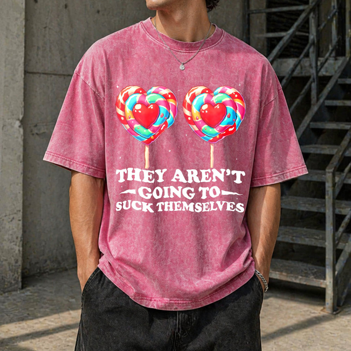 They Aren't Going To Suck Themselves Funny Vintage Washed product image 7