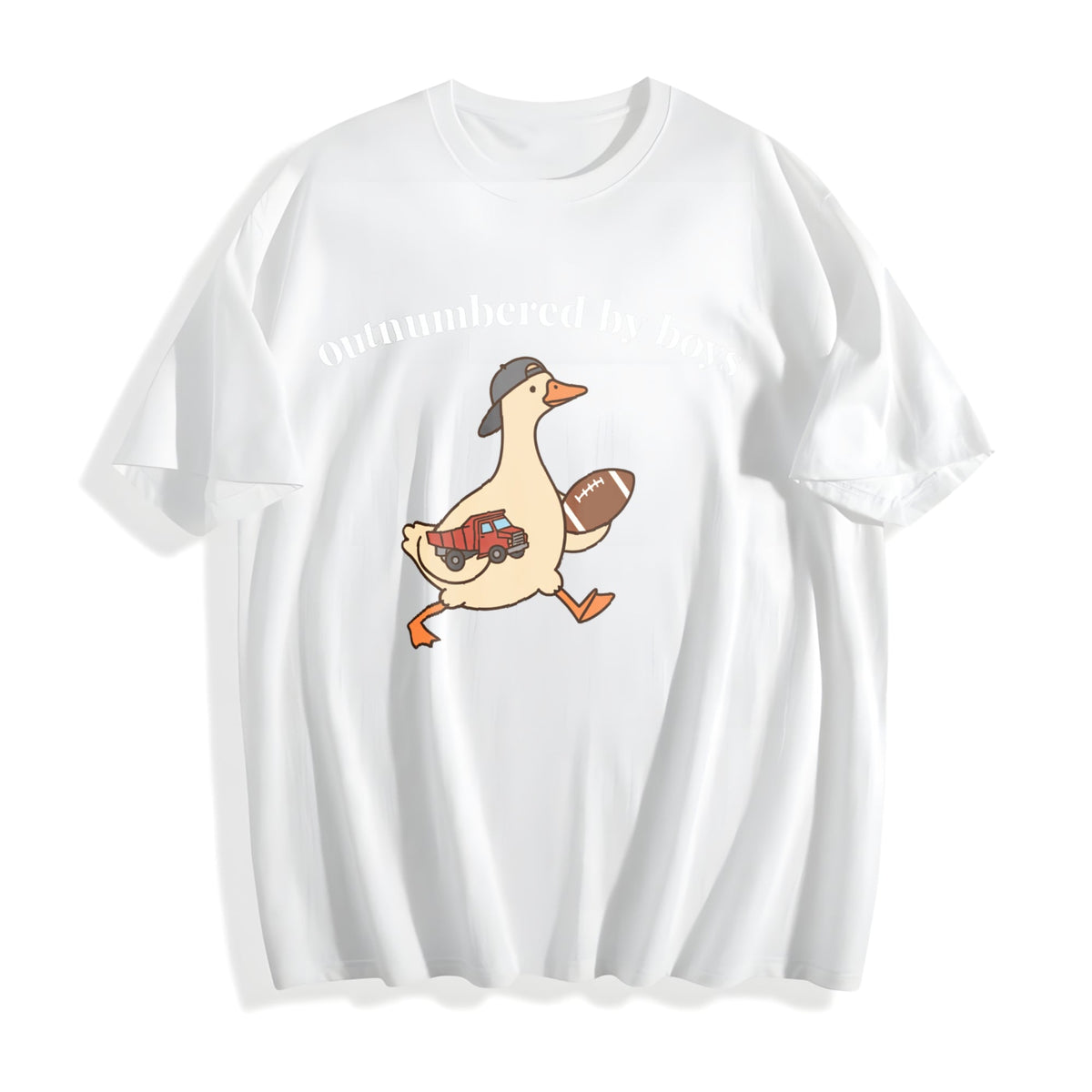 Outnumbered By Boys Cotton T-Shirt product image 2