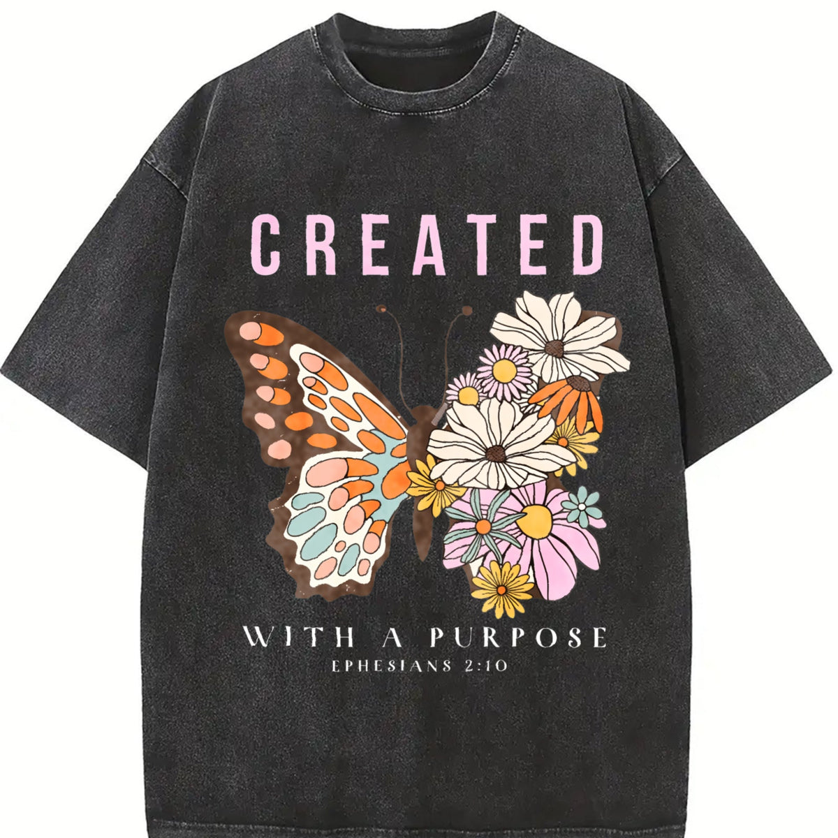 Summer Tops2026women's Vintage Washed T-Shirt product image 2