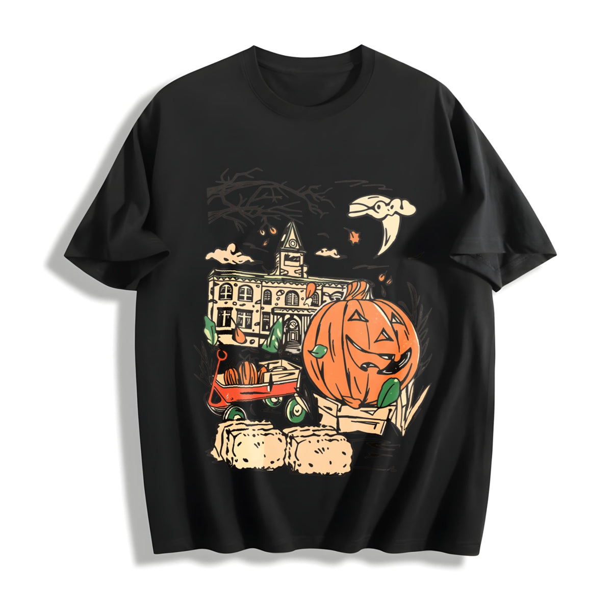 Halloweentown Est 1998 Back And Front Cotton T-Shirt product image 1