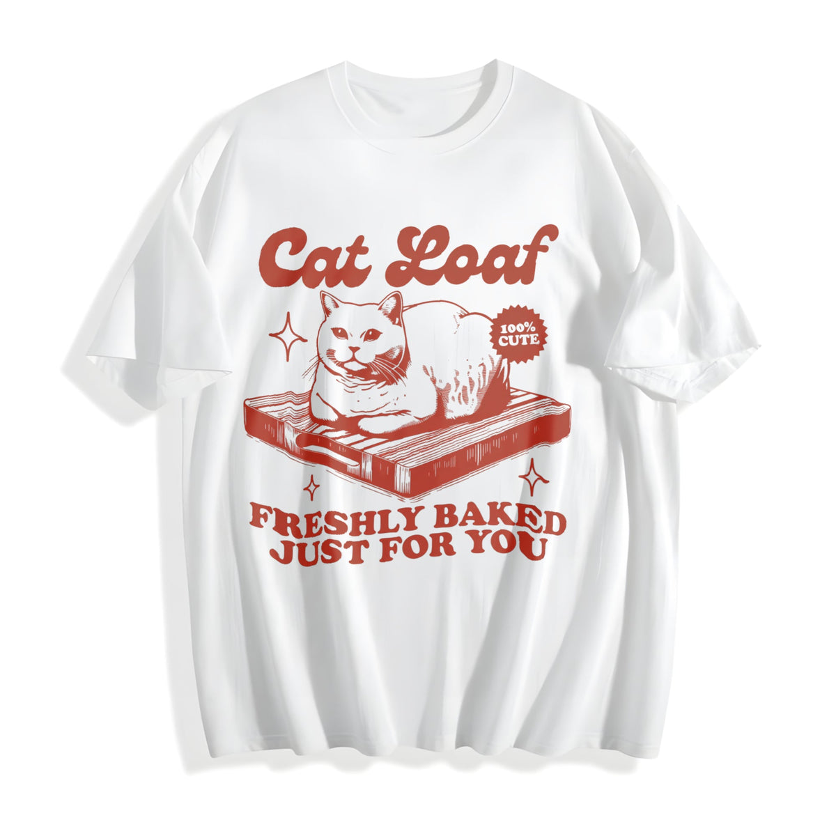 Cat Loaf Cotton T-Shirt product image 2