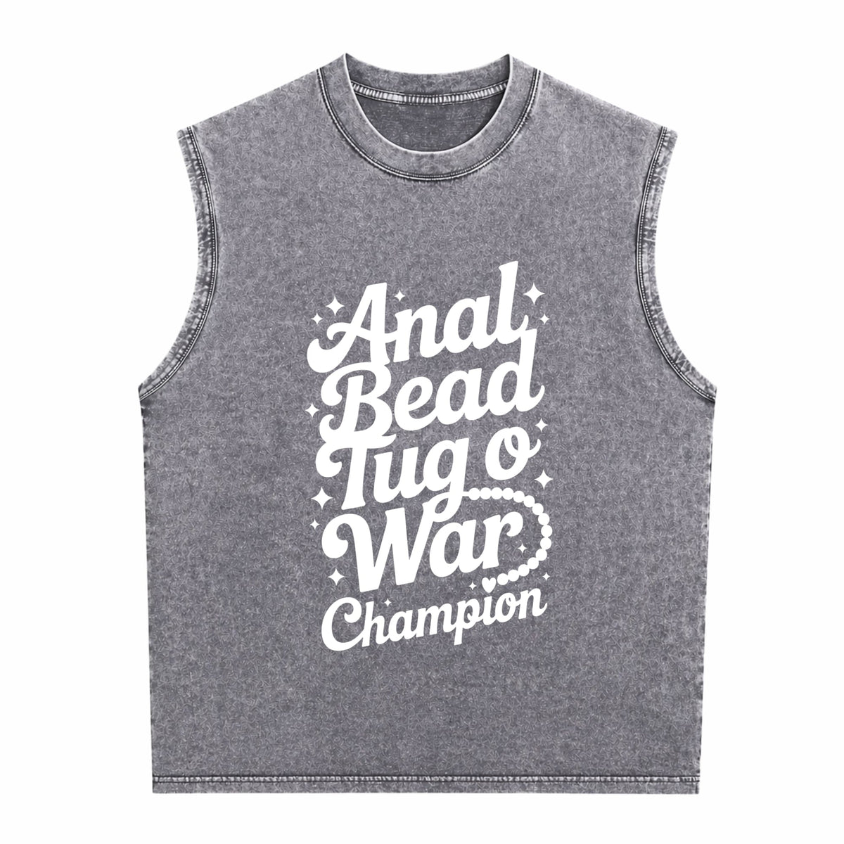 Embarrassing Naughty Funny Inappropriate Humor Men's Washed Tank Top