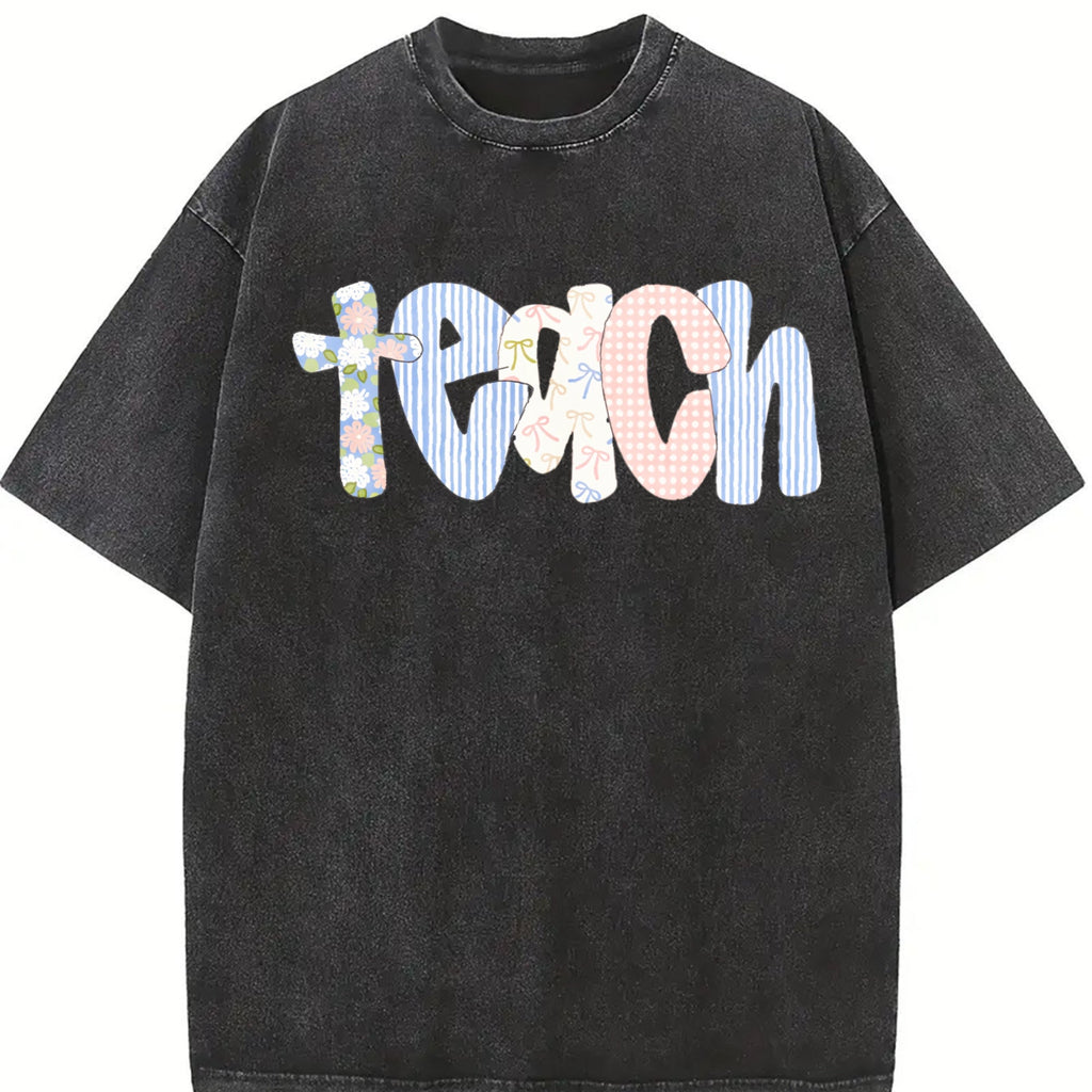 Teacher Vintage Washed T-Shirt product image 2
