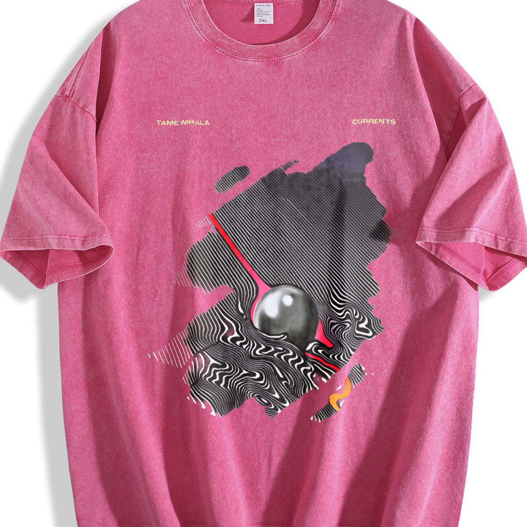 Tame Impala Currents Front Vintage Washed T-Shirt product image 7