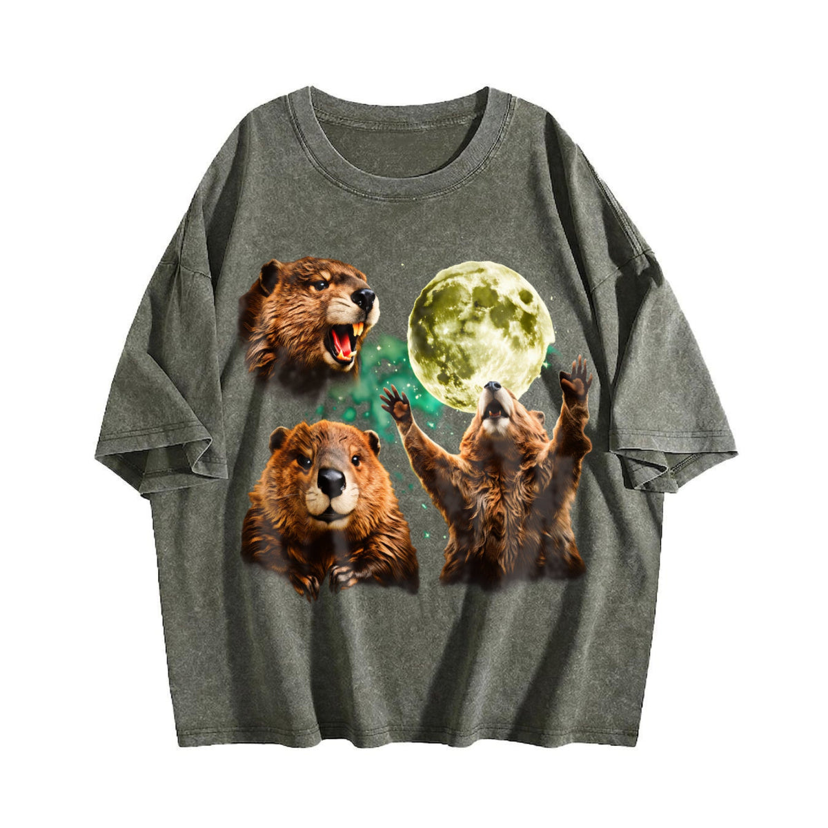 Beaver Moon Vintage Washed T-Shirt product image 4