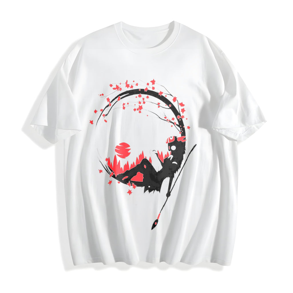 Princess Mononoke Cherry Blossom Cotton T-Shirt product image 2