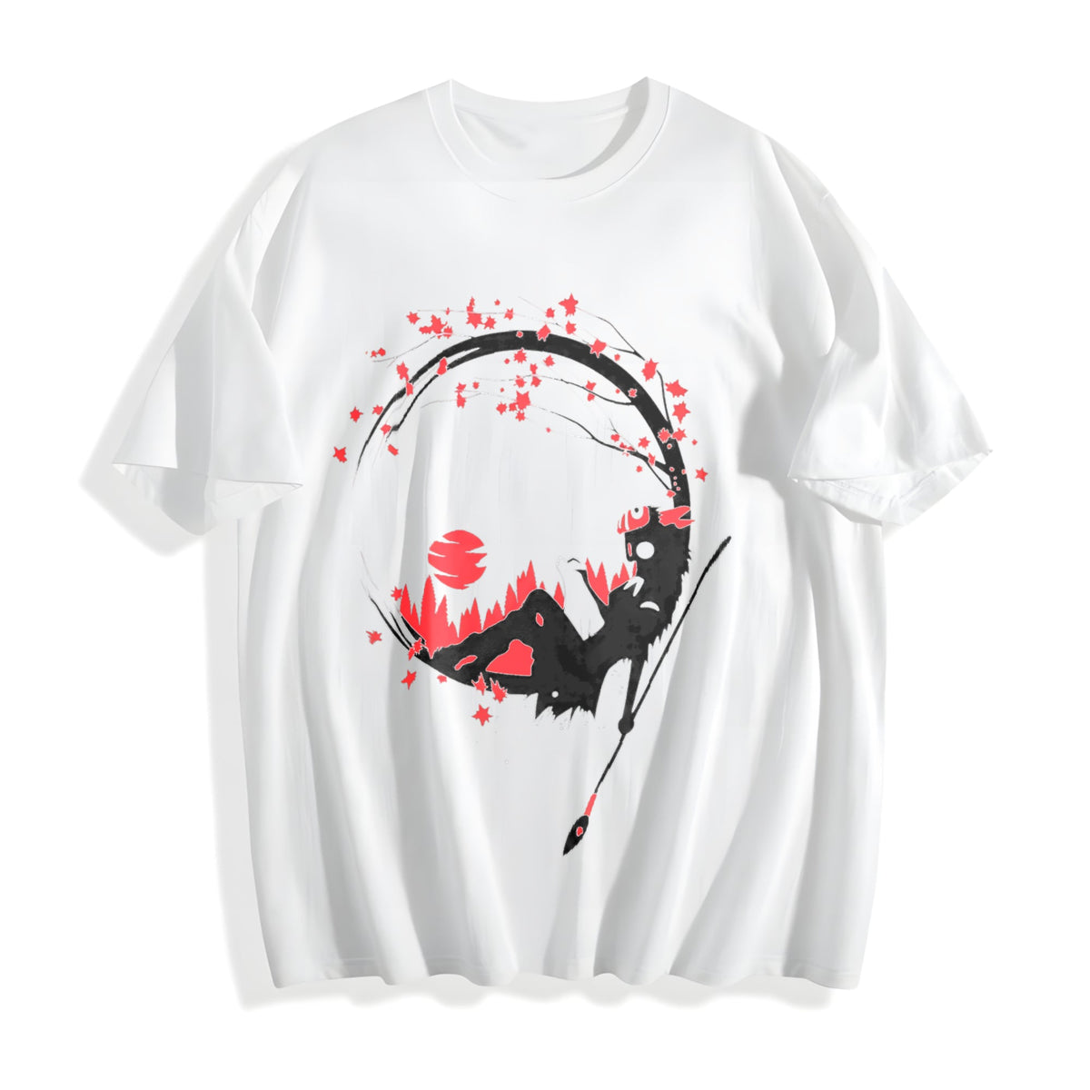 Princess Mononoke Cherry Blossom Cotton T-Shirt product image 2