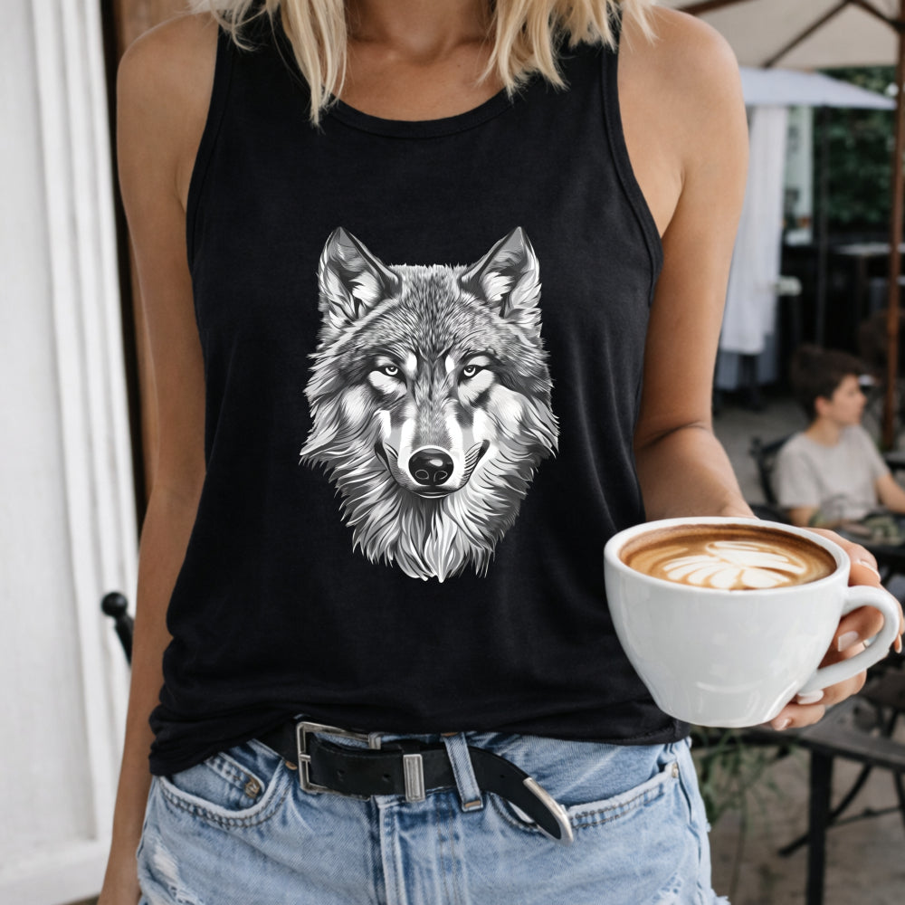 Wolf Portrait Women's Tank Top