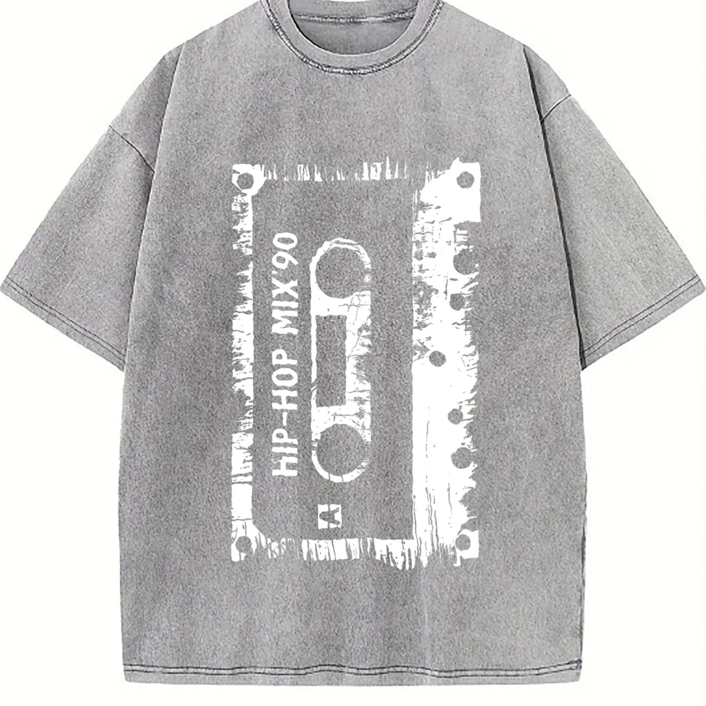 Hip-hop Cassette With Mix 90 Tape - For 90s Vintage Washed product image 5