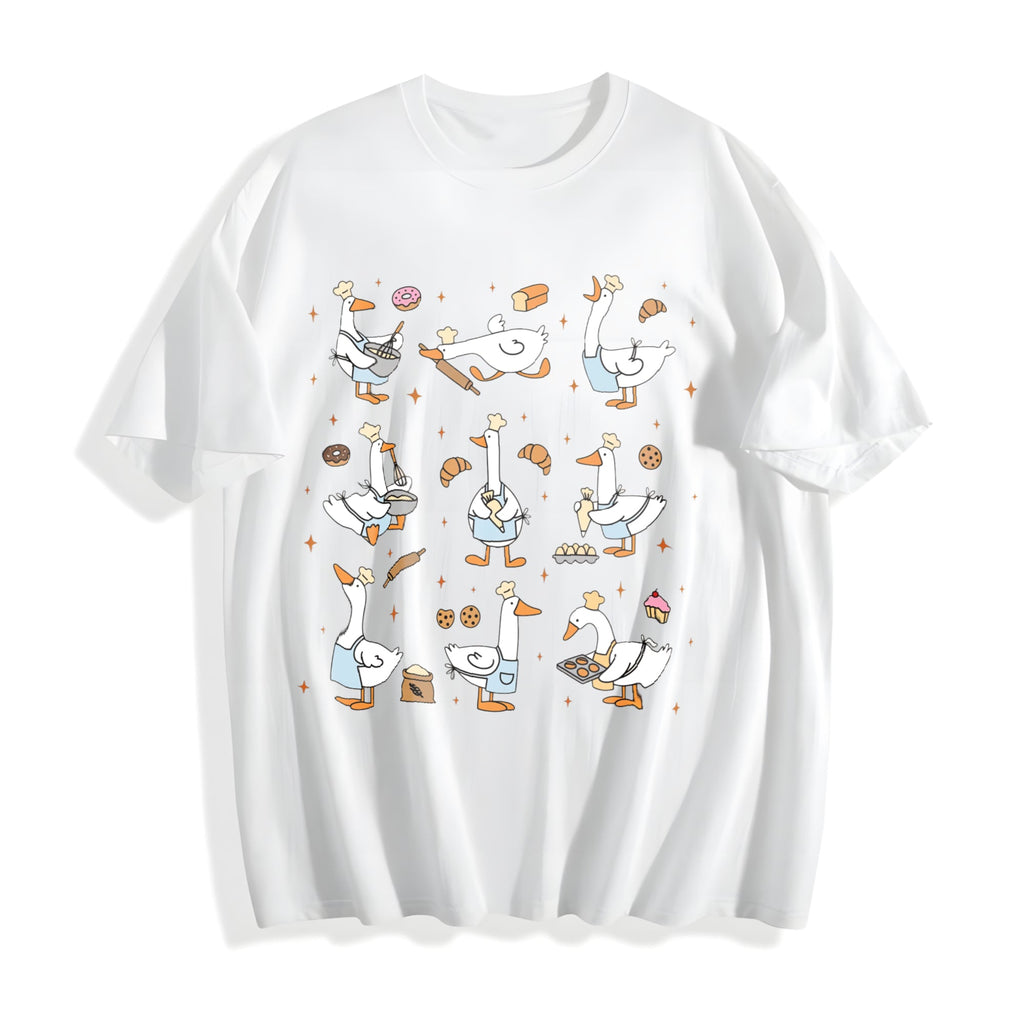 Silly Goose Baker Cotton T-Shirt product image 2