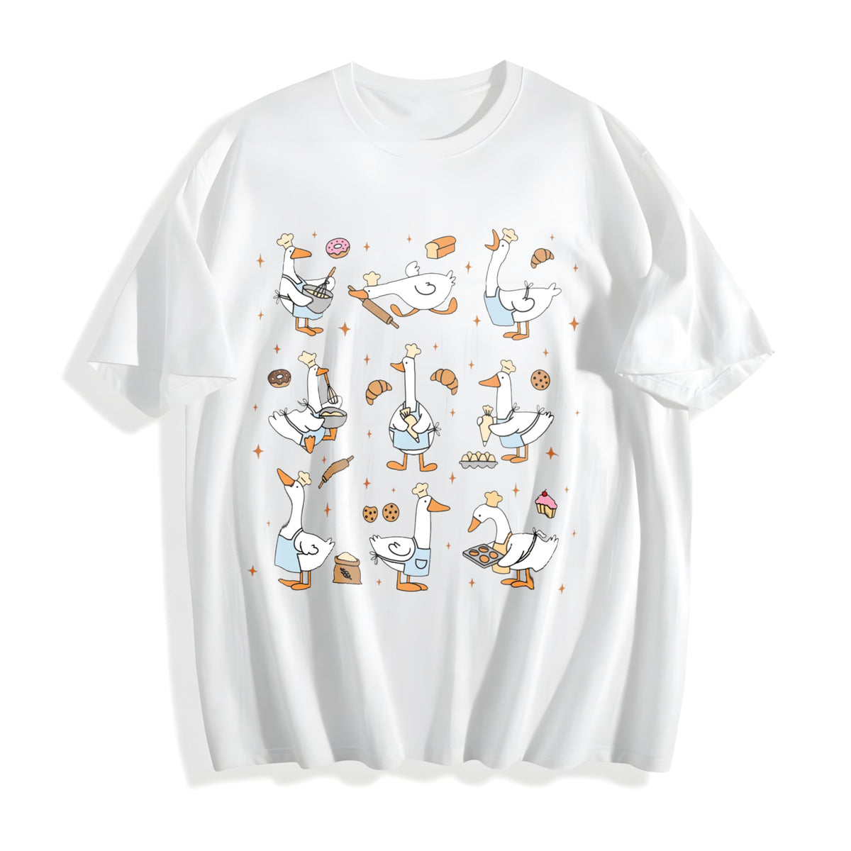 Silly Goose Baker Cotton T-Shirt product image 2