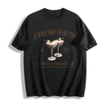 Espresso Martini Cocktail Cotton T-Shirt product image 1