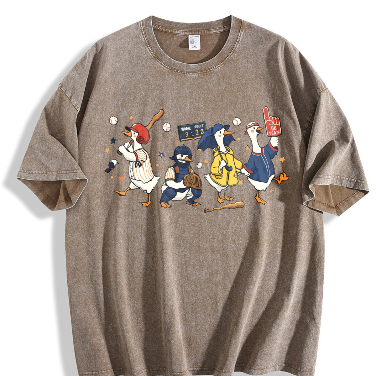 Hit The Dang Ball Vintage Washed T-Shirt product image 3