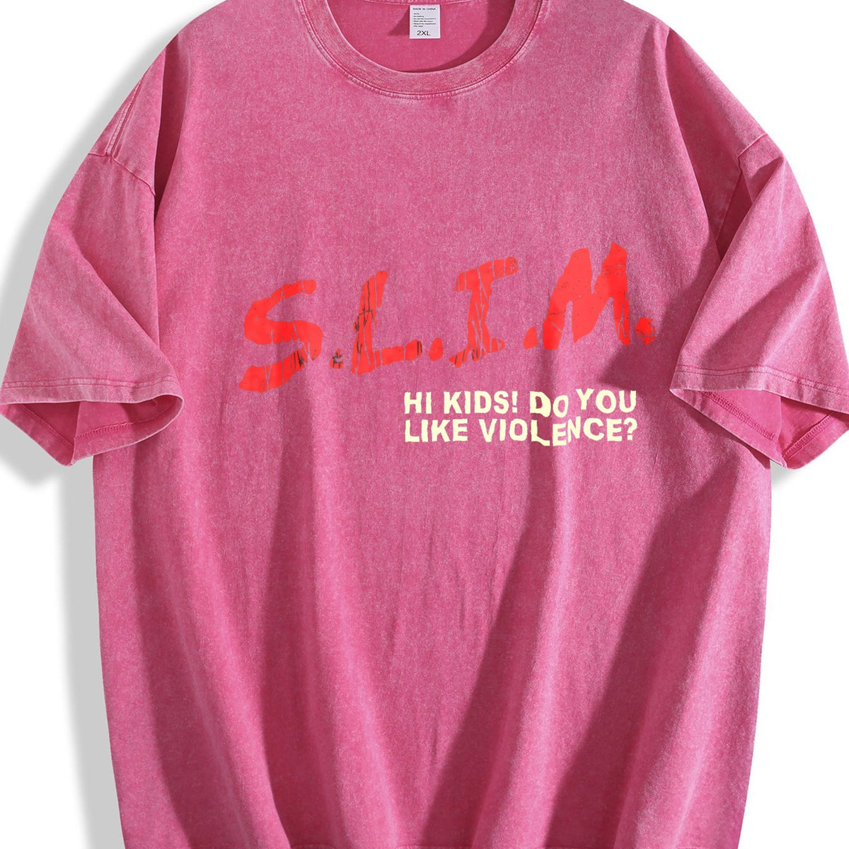 Short-sleeved Vintage Washed T-Shirt product image 7