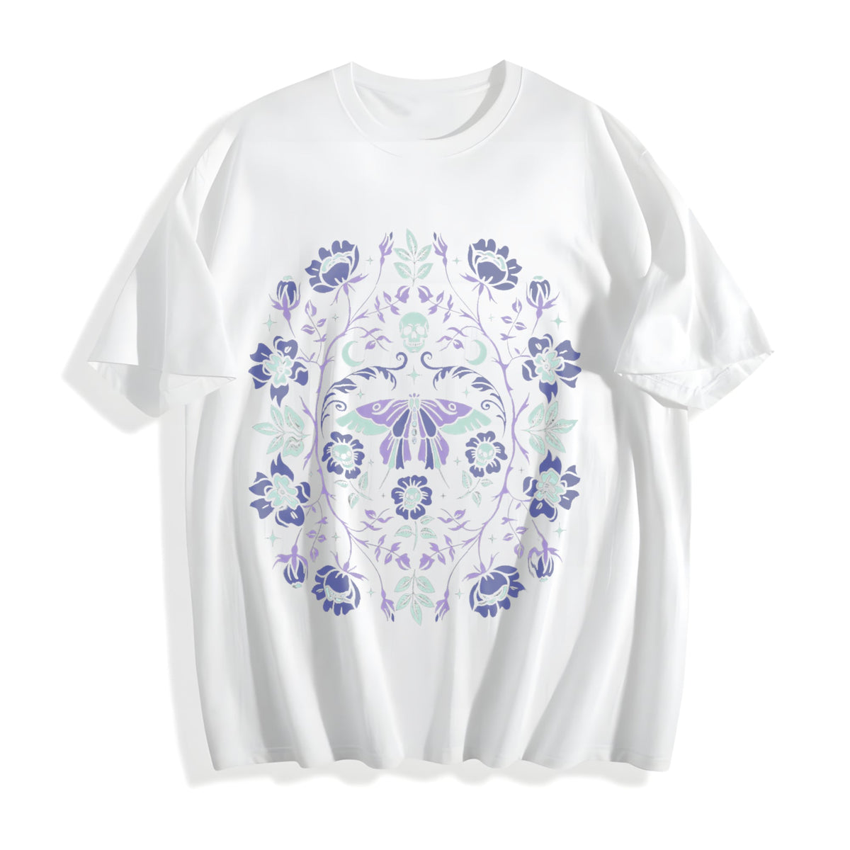 Gothic Garden Dark Academia Floral Skull Creepy Cute Pastel product image 2