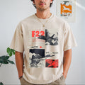 F-22 Raptor Military Funny Good Vintage Washed T-Shirt product image 1