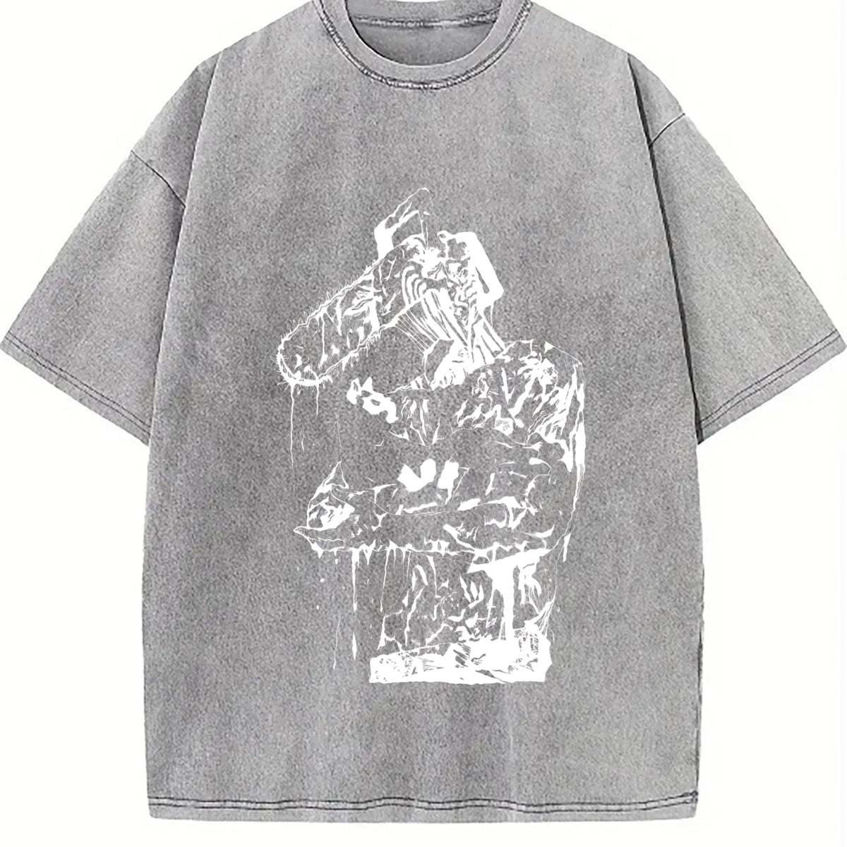 Chainsaw Man Denji Vintage Washed T-Shirt product image 4