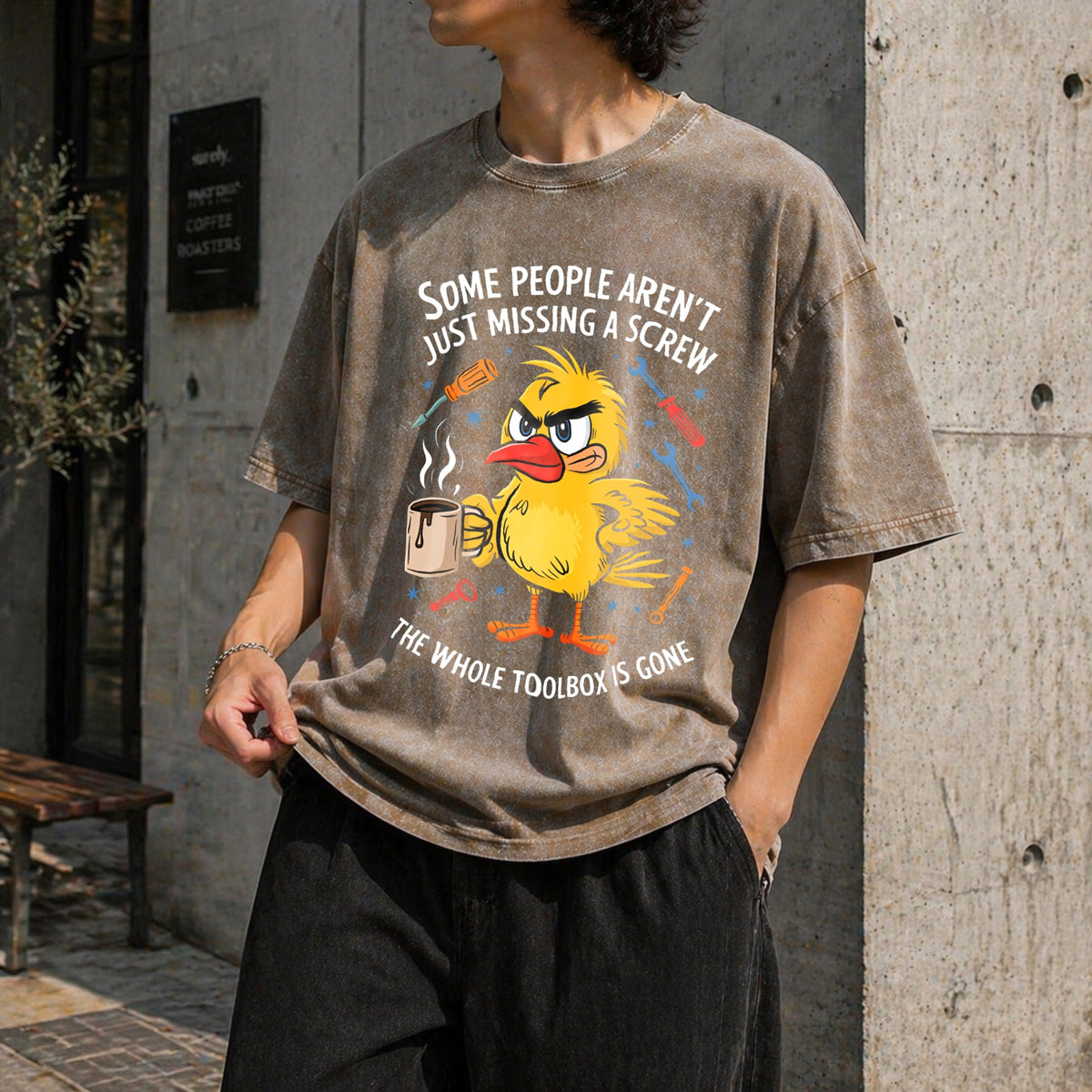 Some People Aren't Just Missing A Screw Vintage Washed product image 3