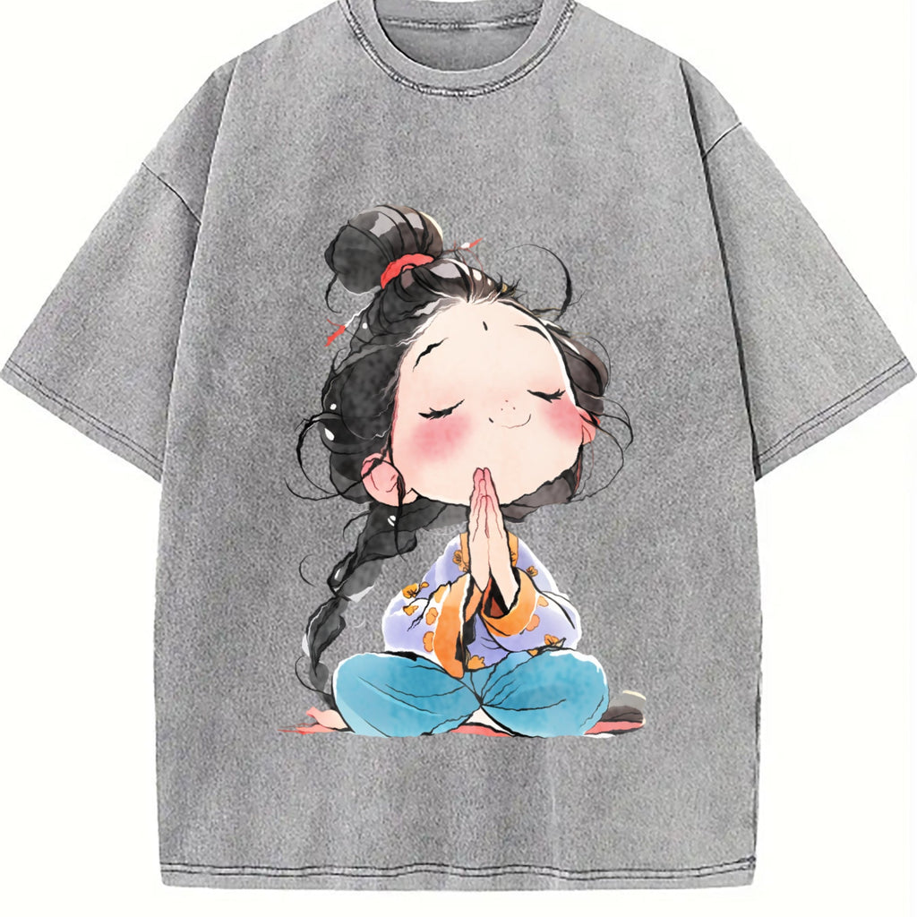 Compatible Vintage Washed T-Shirt product image 5