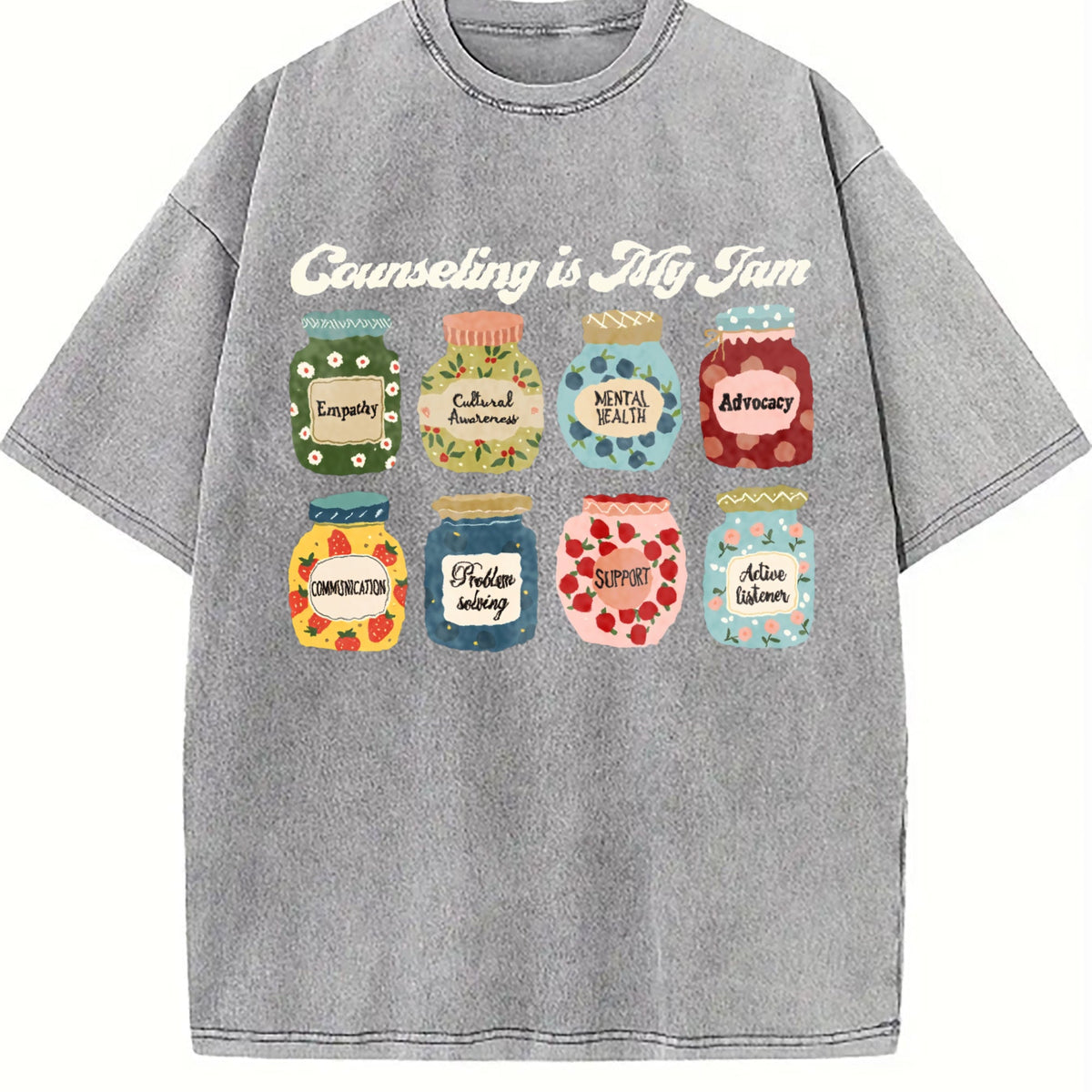 Counselor School Vintage Washed T-Shirt product image 4