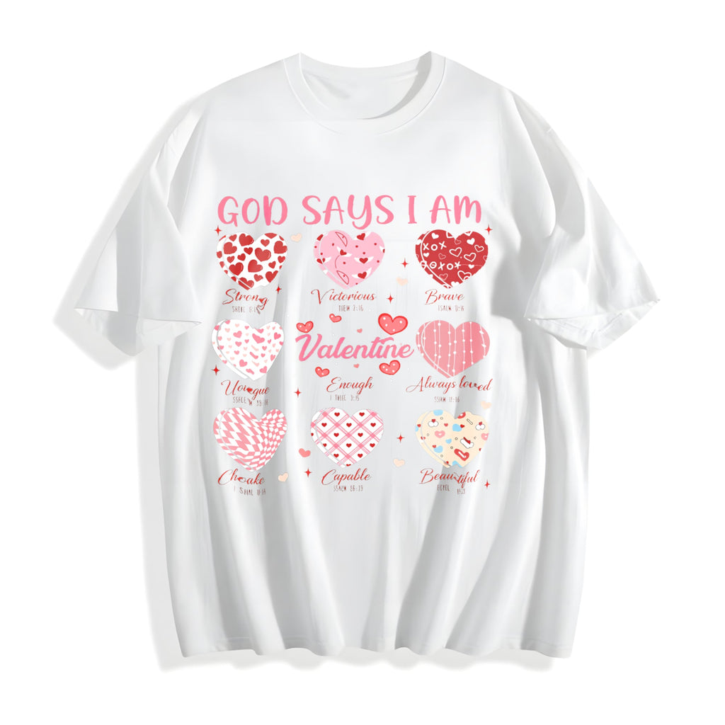 Love Jesus God Cotton T-Shirt product image 2