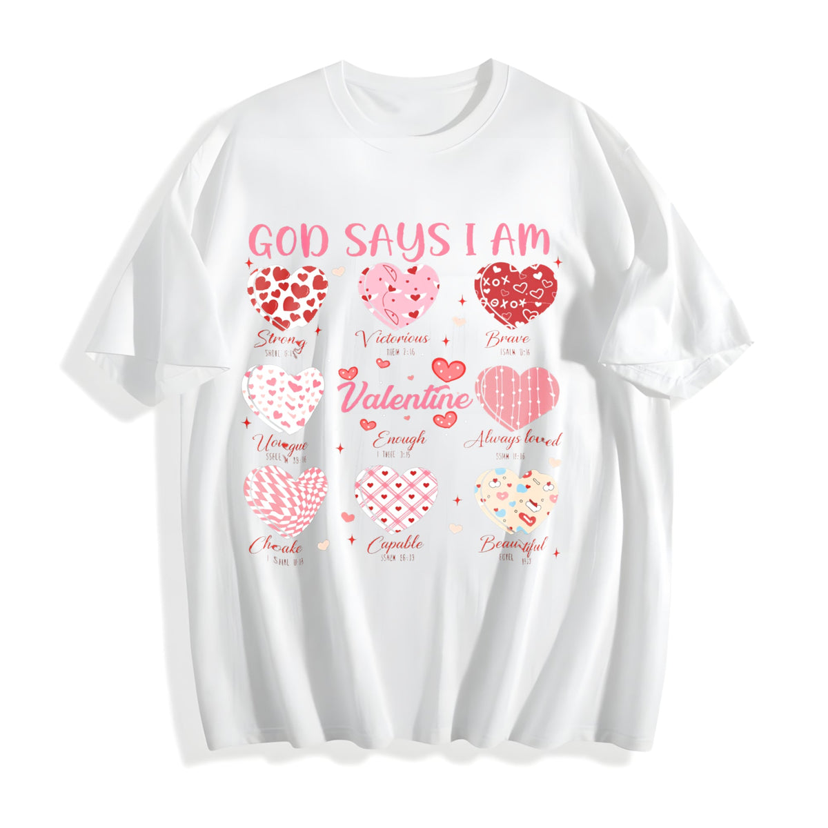 Love Jesus God Cotton T-Shirt product image 2