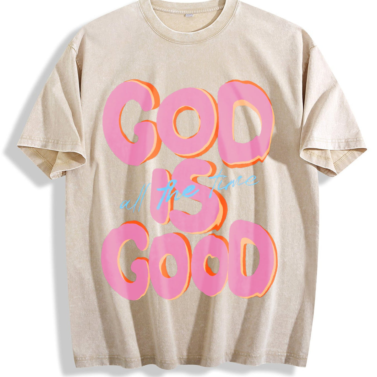 God Is Good Vintage Washed T-Shirt product image 1