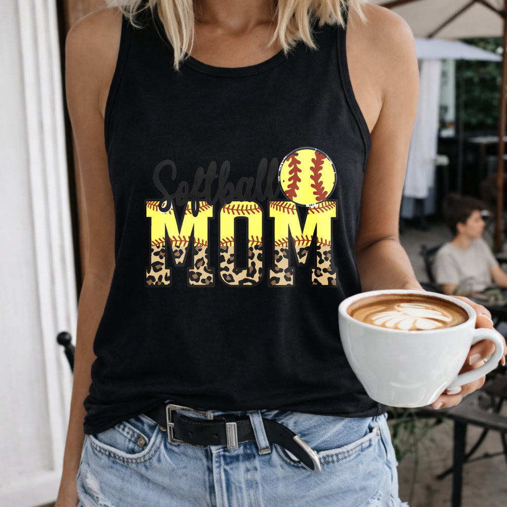 Softball Mom Camouflage Women's Tank Top