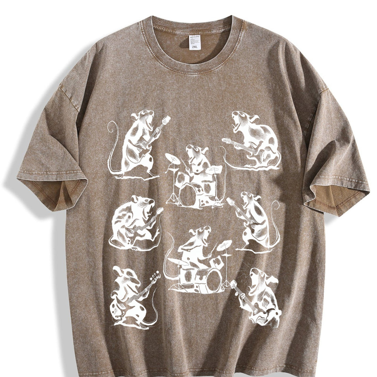 Rocker Rats 90s Vintage Washed T-Shirt product image 3