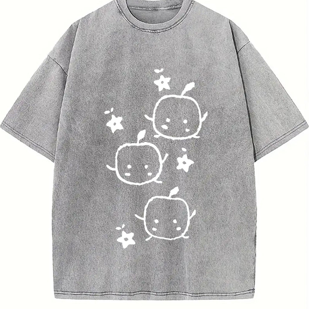 Cute Anime-inspired Japanese Manga Vintage Washed T-Shirt product image 4