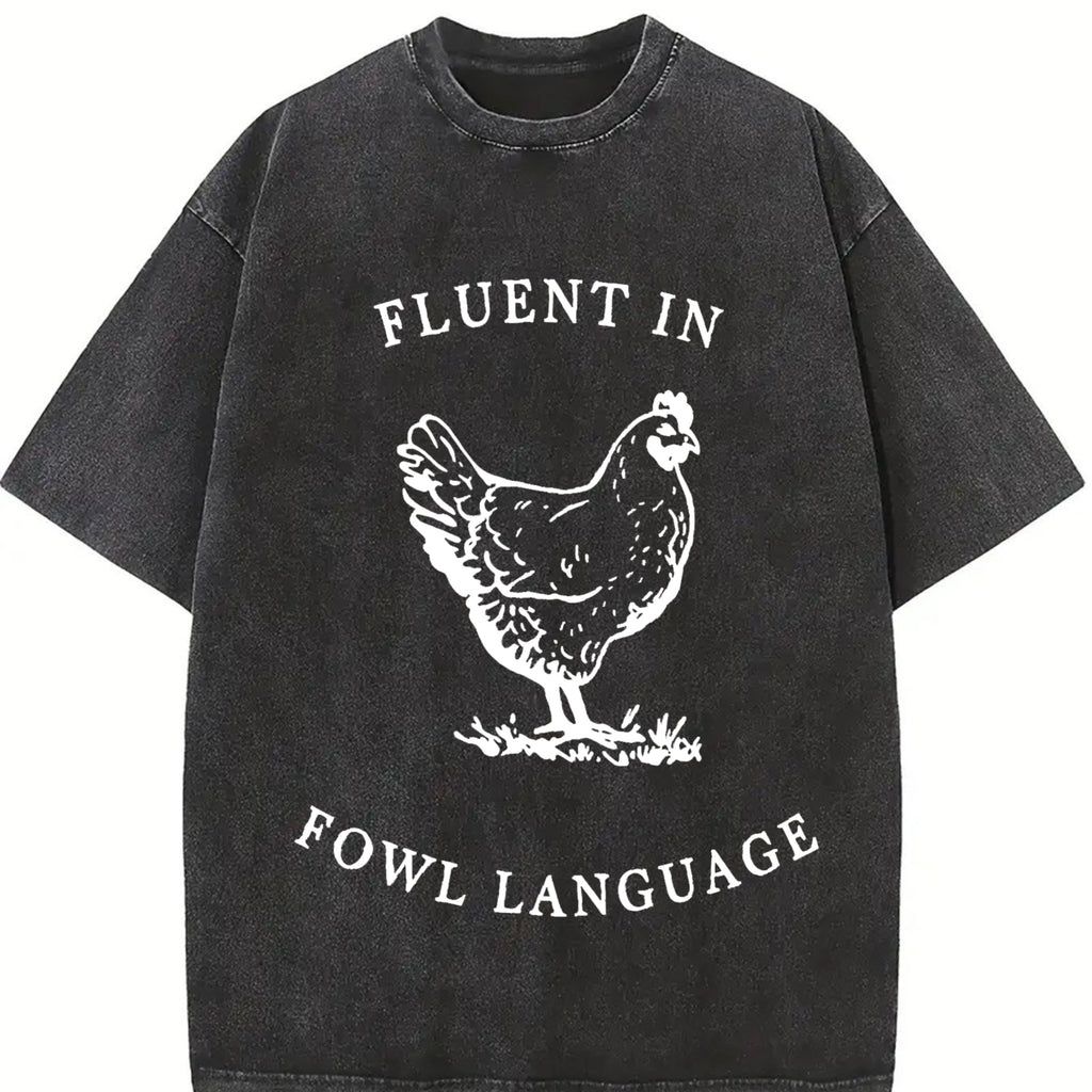 Chicken Vintage Washed T-Shirt product image 2
