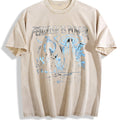 Feminism Is Power Dragon 90s Vintage Washed T-Shirt product image 1