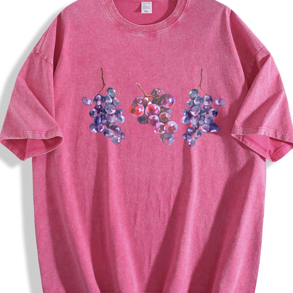 Grapes 90s Vintage Washed T-Shirt product image 7