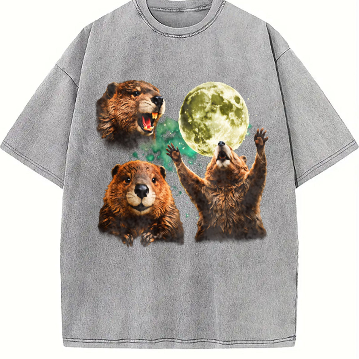 Beaver Moon Vintage Washed T-Shirt product image 5