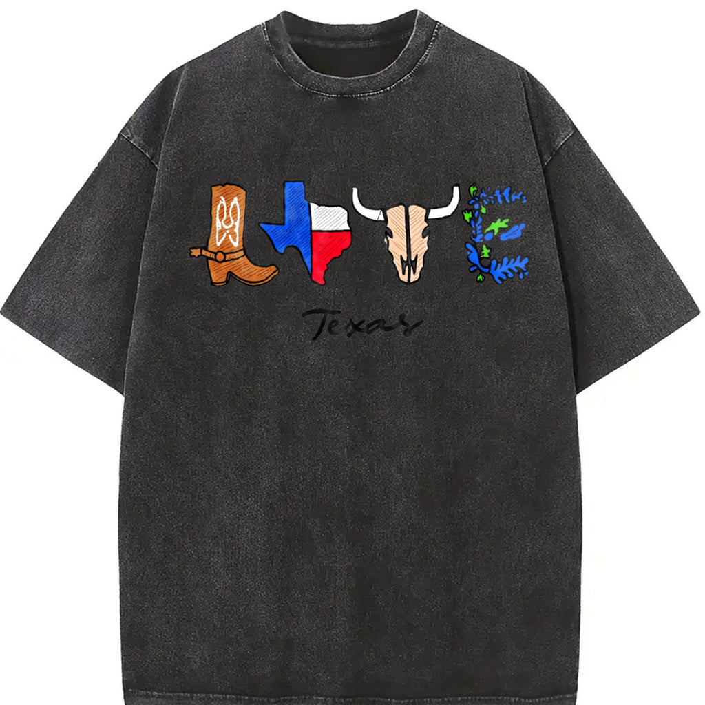 Texas Vintage Washed T-Shirt product image 2