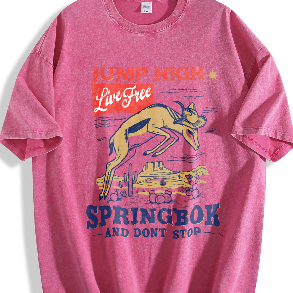 Springbok Western 90s Vintage Washed T-Shirt product image 7