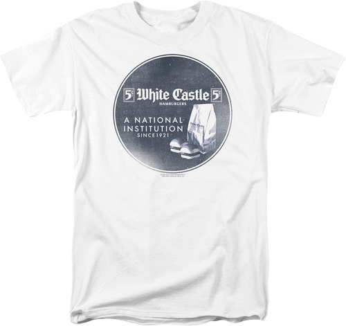 A National Institution Since 1921 White Castle T-Shirt product image 1