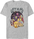 A New Hope Cast Collage Star Wars T-Shirt product image 1