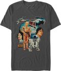 A New Hope Collage Star Wars T-Shirt product image 1