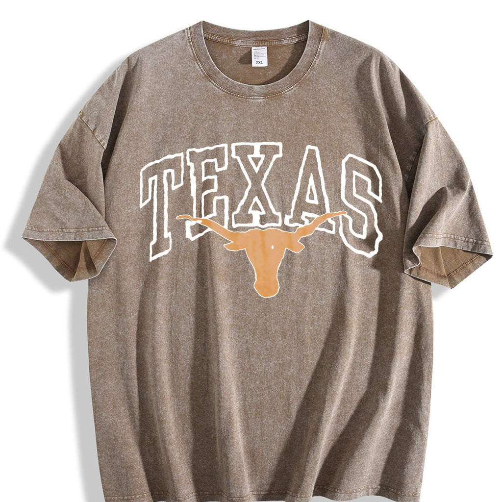 Texas Longhorn T Vintage Washed T-Shirt product image 3
